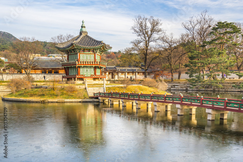Gyeongbokgung Palace in Seoul  South Korea