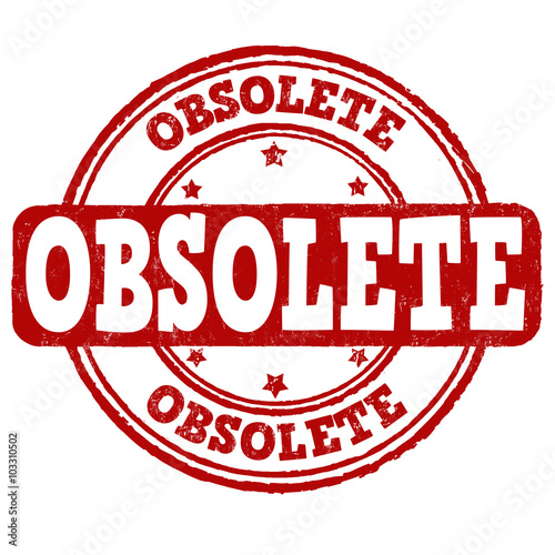 Obsolete grunge stamp
