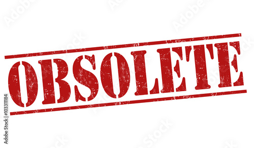 Obsolete grunge stamp