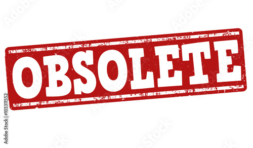 Obsolete grunge stamp