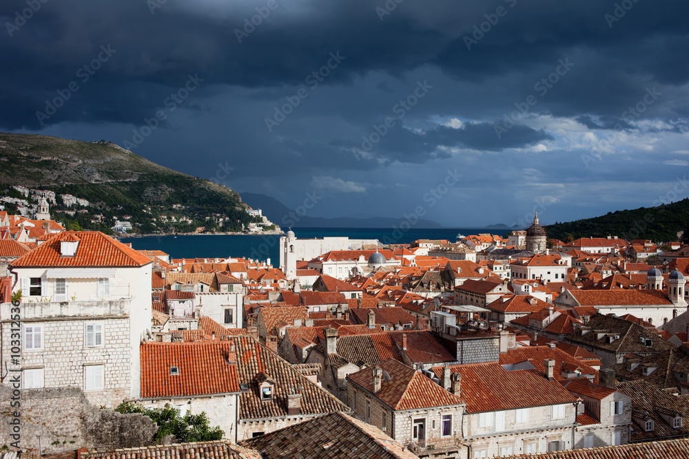 Old Town of Dubrovnik in Croatia