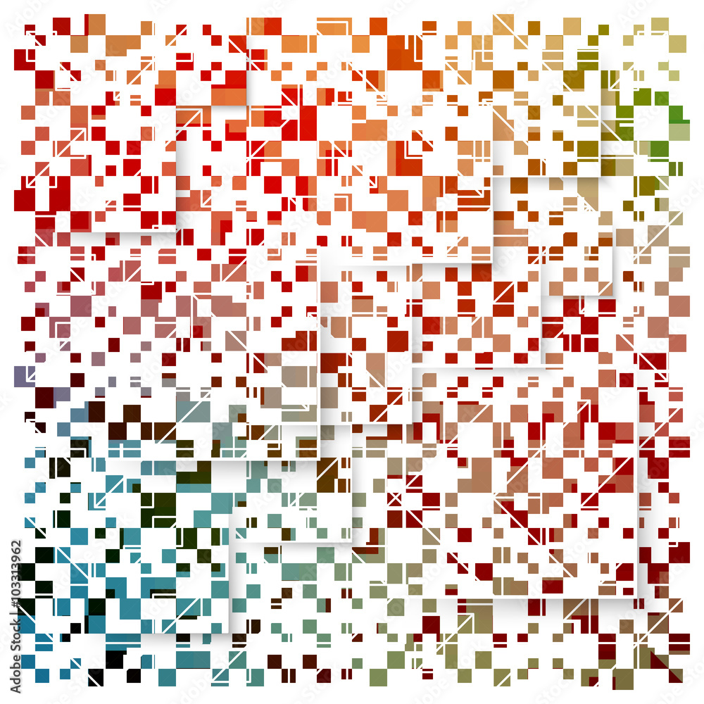 Abstract geometric template Abstract geometric template