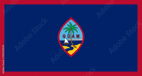Standard Proportions for Guam Flag