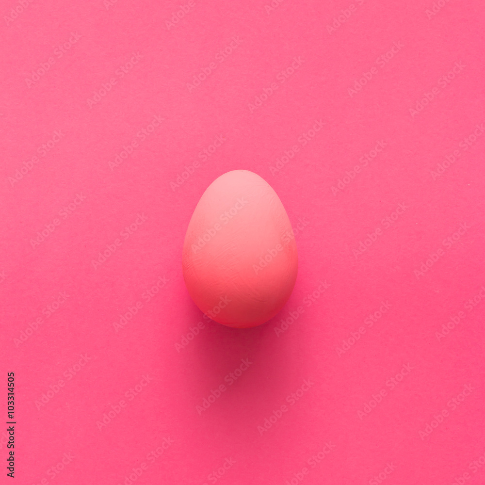 Pink egg