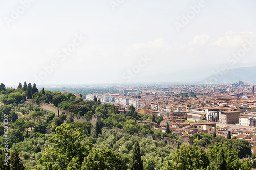 Panoramic view of Florence