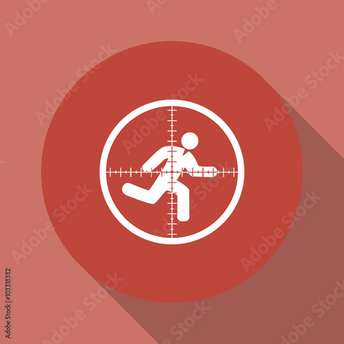 Sight device icon.