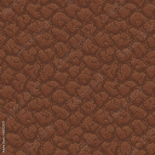 Ground Pattern - Pixel Art Illustration