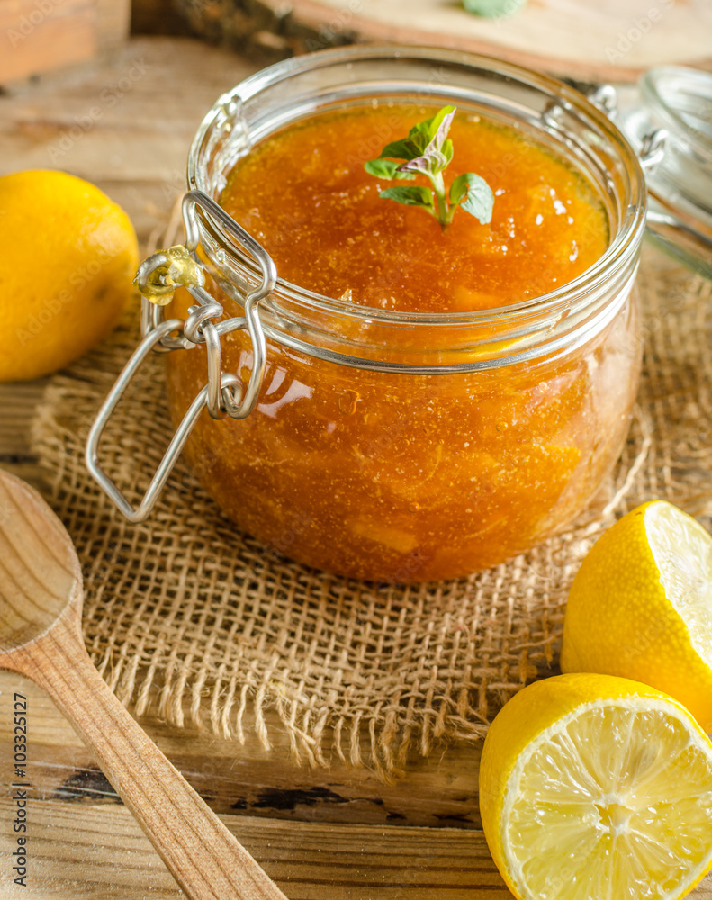 Lemon jam homemade Lemon jam homemade