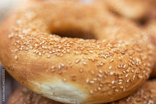 Bagel with Sesame photo