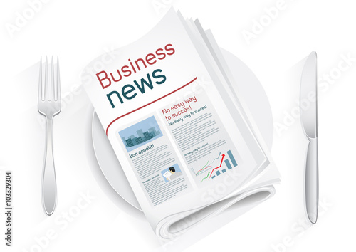 business news tablewares photo