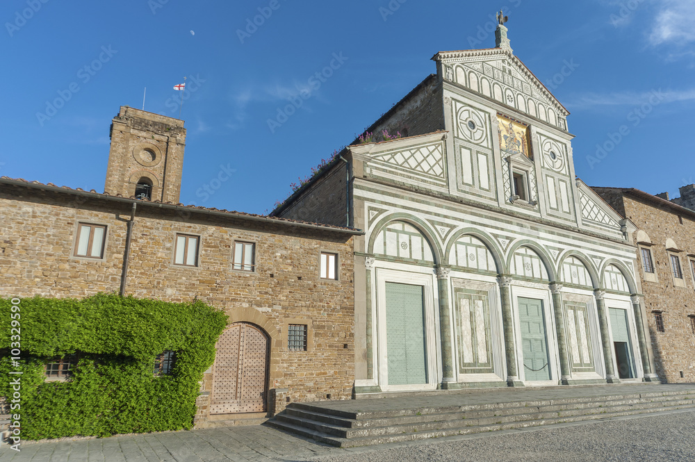 Church San Miniato al Monte in Florence, Italy