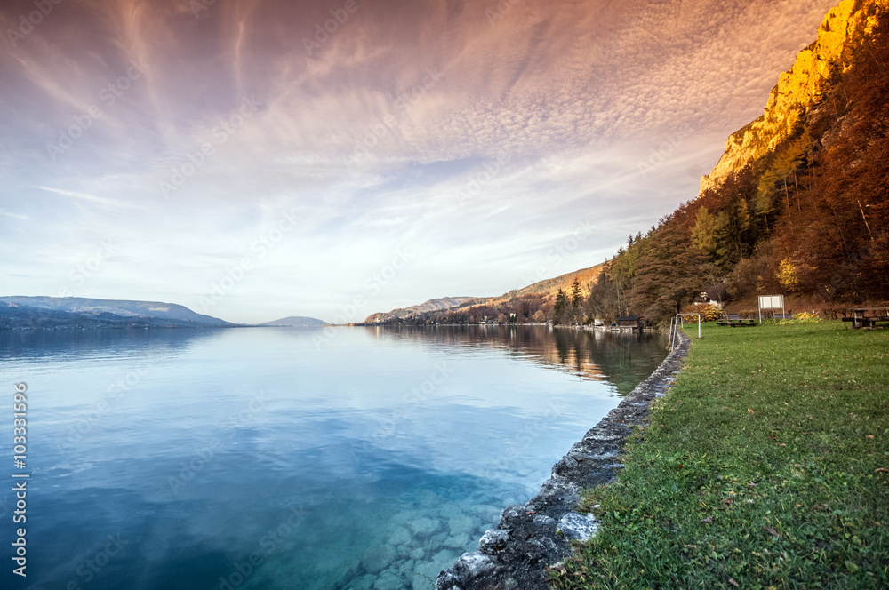 Obraz premium Austrian Lake