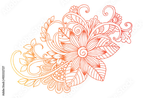 Floral doodles