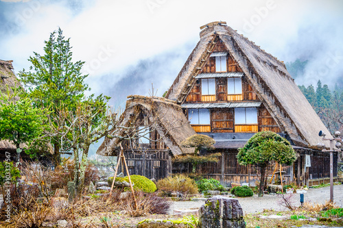 Shirakawago house in Japan