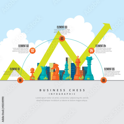 Business Chess Infographic