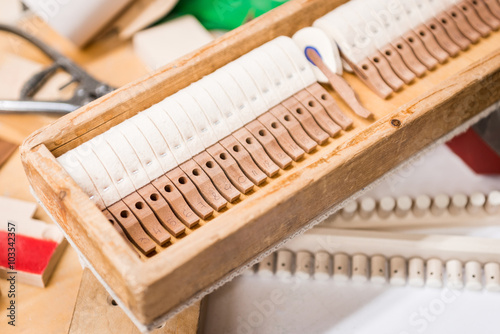 Piano action hammer