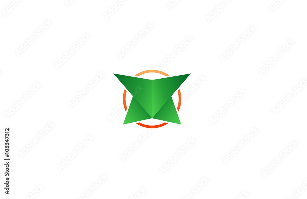 green star triangle circle logo green star triangle circle logo