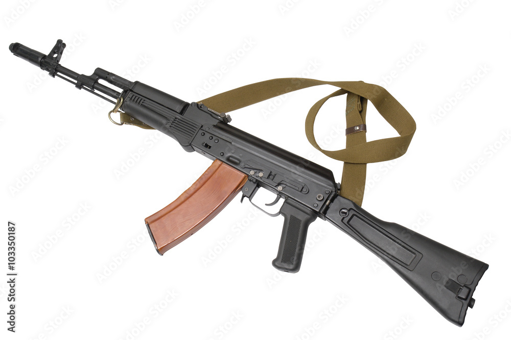 Russian assault rifle AK-74 (Kalashnikov)