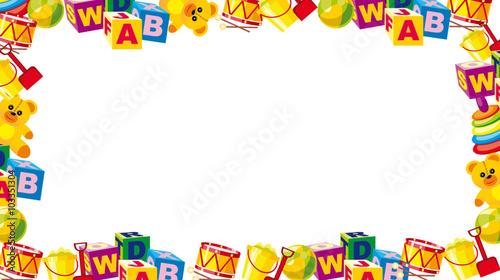 Background of a Storybook with Characters