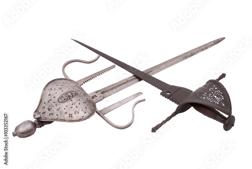 Spanish and french rondel dagger