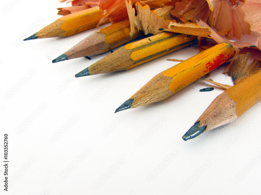 pencils for drawing on a white background on the back plane chip pencils for drawing on a white background on the back plane chip