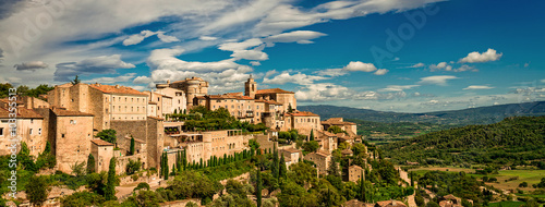 Gordes in autumn photo