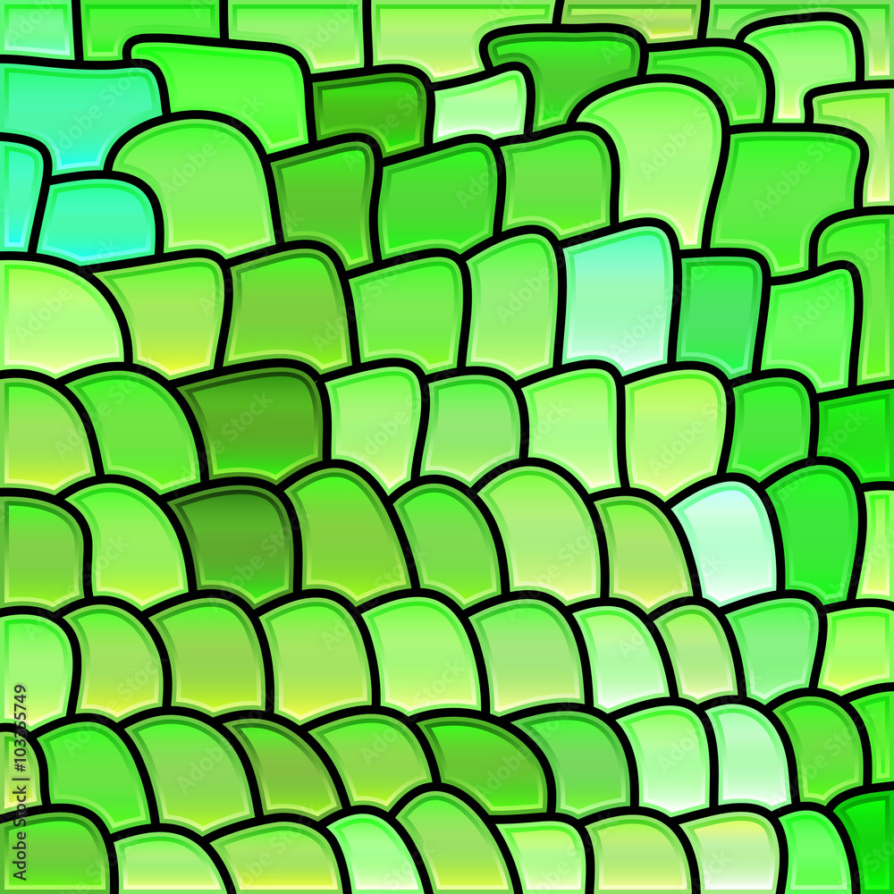 Obraz premium abstract vector stained-glass mosaic background
