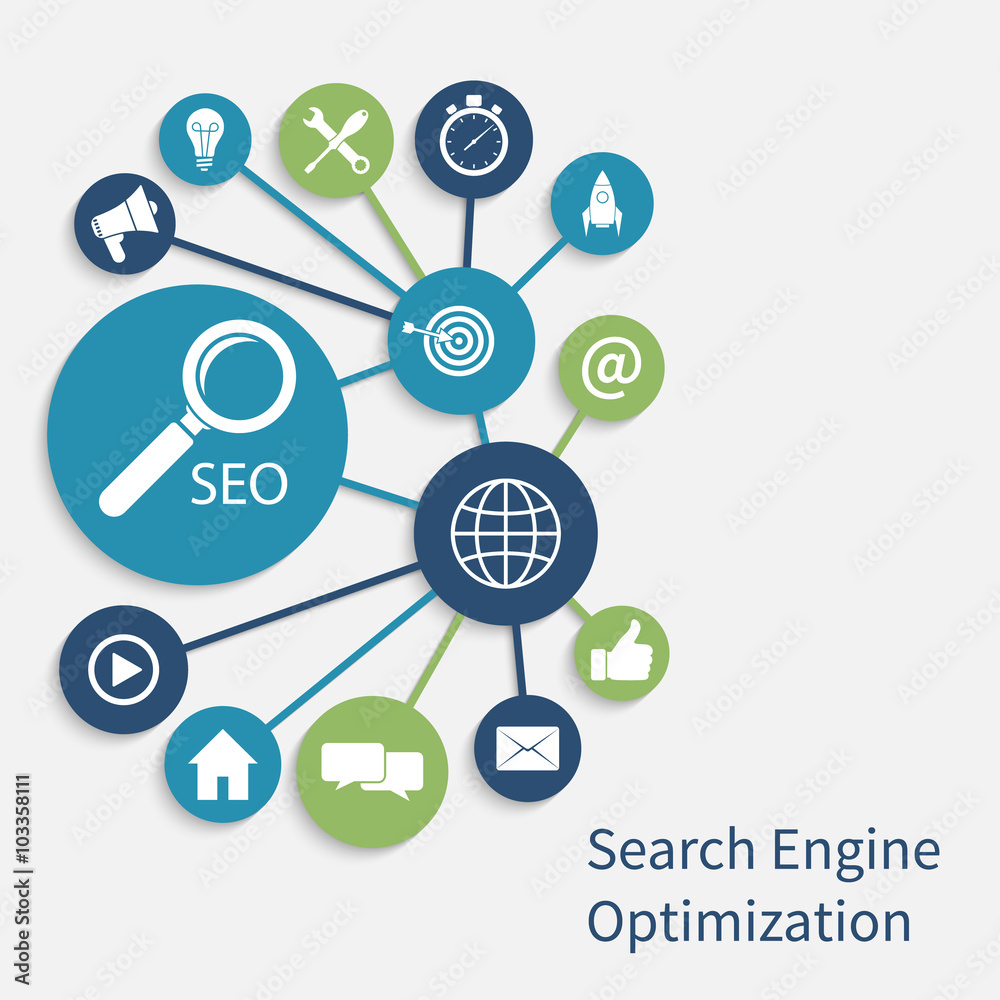 SEO concept. SEO concept.
