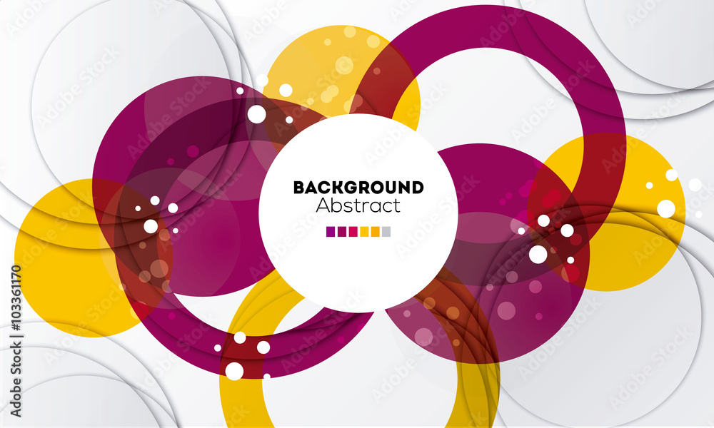 Fondo circulo abstract