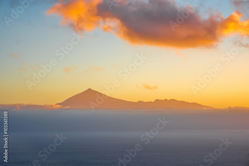 Tenerife island seascape
