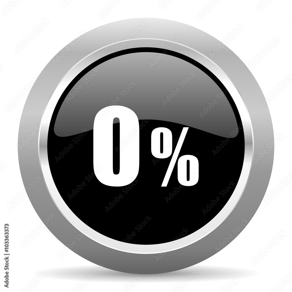 0 percent black metallic chrome web circle glossy icon 0 percent black metallic chrome web circle glossy icon