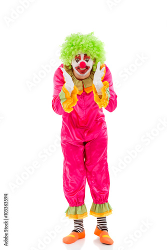 Funny playful clown © VadimGuzhva