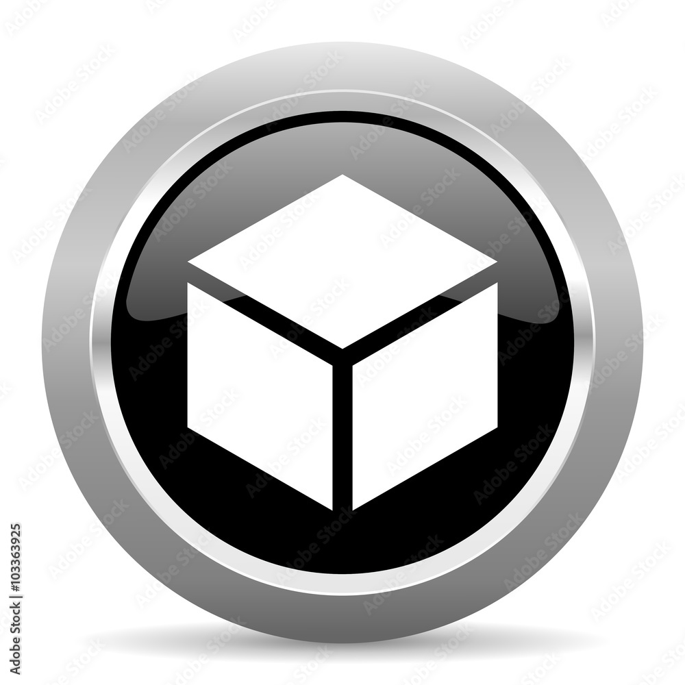 box black metallic chrome web circle glossy icon box black metallic chrome web circle glossy icon