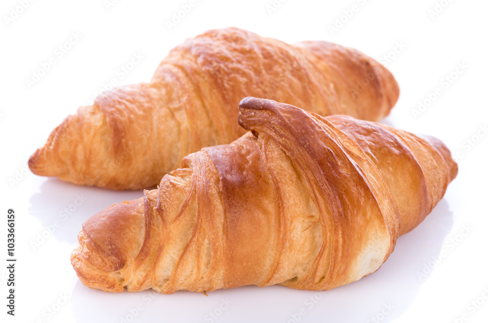 Fresh croissants