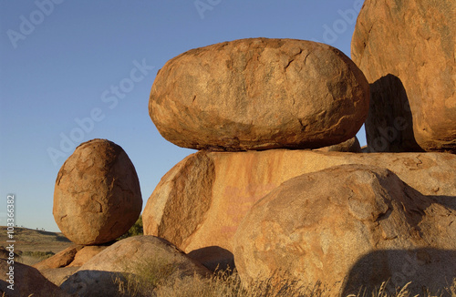 Northern Territory, Australia.The Devils Marbles rock formation in the Devils Marbles reserve.reserve. © 169169