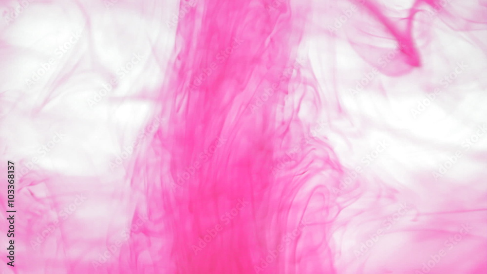 pink ink spread out in clean water pink ink spread out in clean water