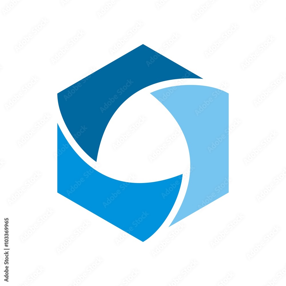 hexagon data logo hexagon data logo