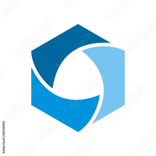 hexagon data logo
