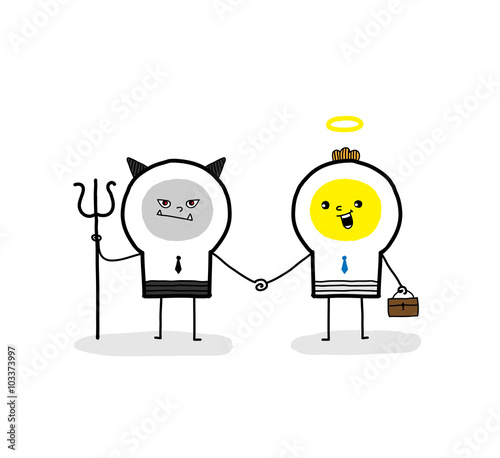 Deal with Devil / A business man makes a deal with Devil.