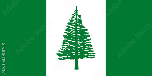 Standard Proportions for Norfolk Island Flag