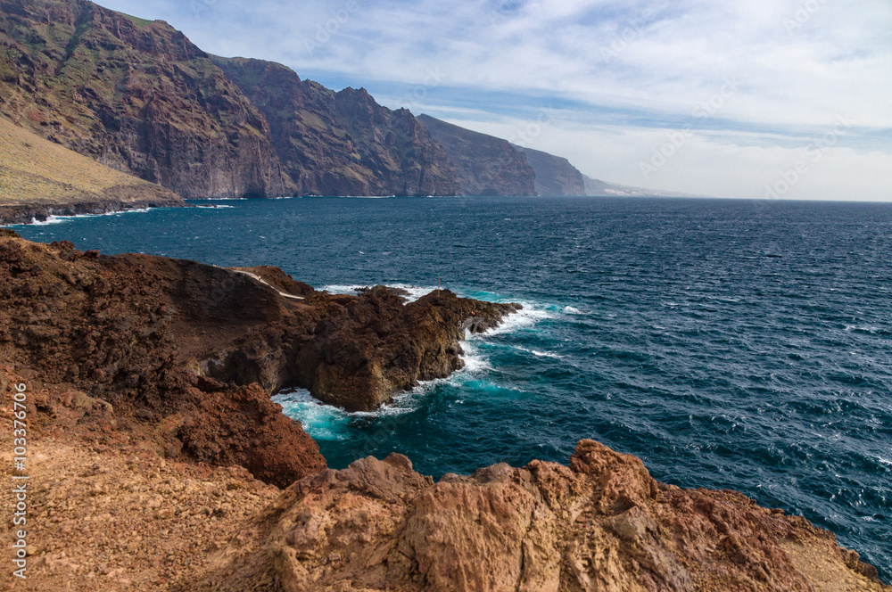 Los Gigantes cliffs view, Tenerife