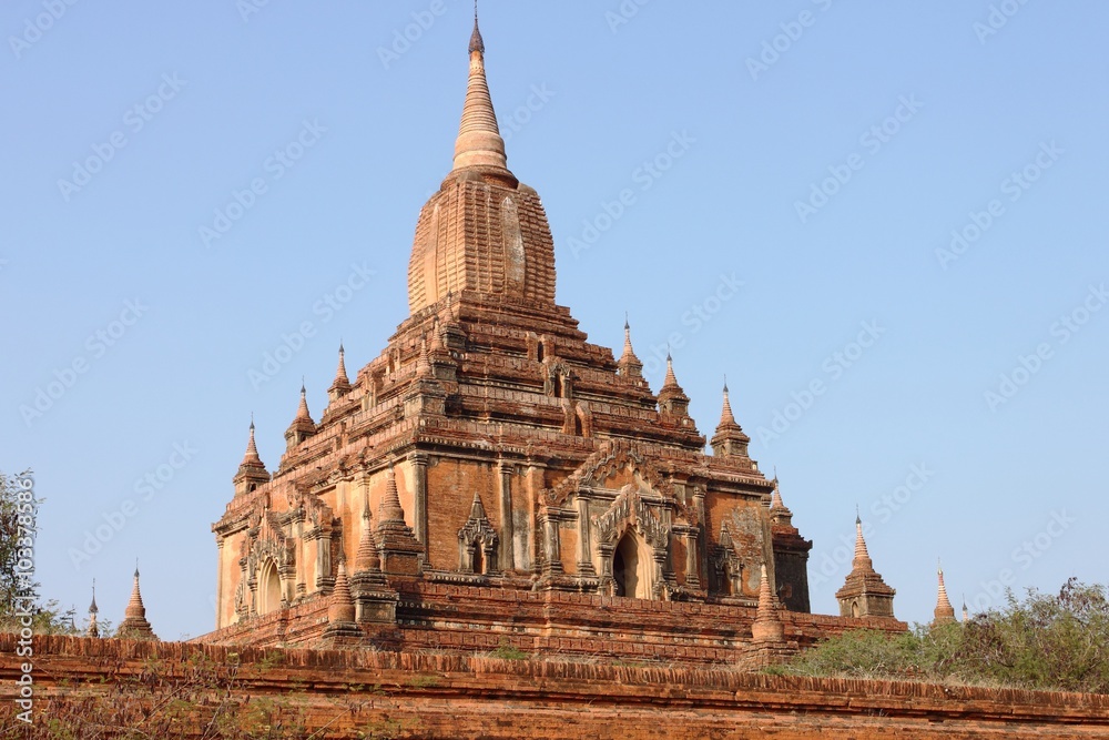 Sulamani,old Buddhist temples and pagodas in Bagan, Myanmar	