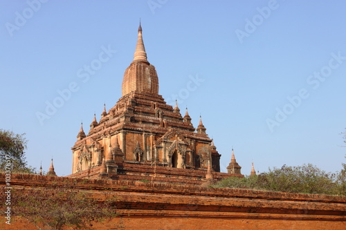 Sulamani,old Buddhist temples and pagodas in Bagan, Myanmar	