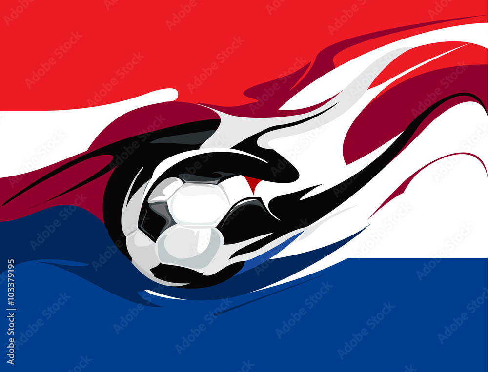 Fototapeta Holenderska piłka nożna