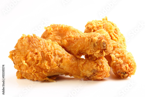 hot and crispy fried chicken photo