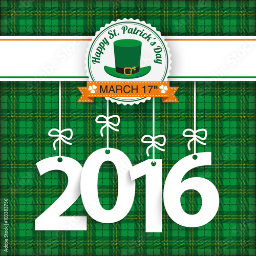 St. Patricks Day Tartan 2016