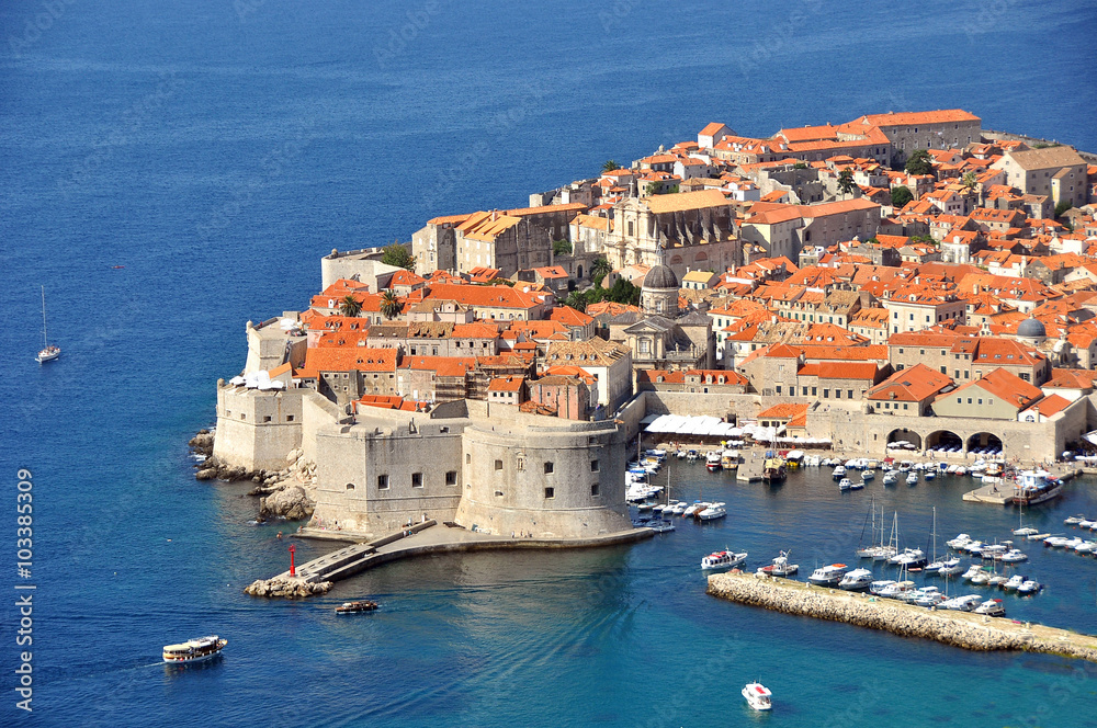 Croatia. Views of the city Dubrovnik Croatia. Views of the city Dubrovnik