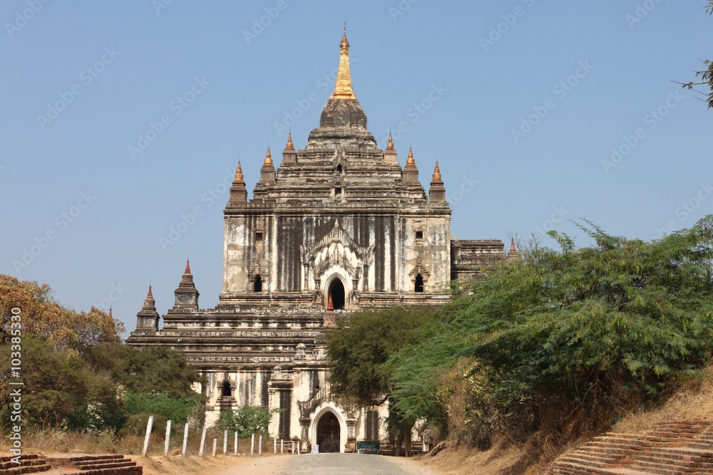 Thatbyinnyu,Buddhist temples in Bagan, Myanmar	