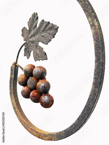 Metal grape .