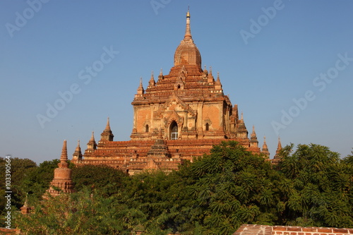 Buddhist temples in Bagan, Myanmar 